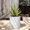 macetaRotomoldeoCilindroN30Blanco Jardin Haus | Maceta Cilindro Rotomoldeo N30 - Blanco