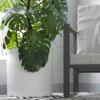 macetaRotomoldeoCilindroN40blanco1 Jardin Haus | Maceta Cilindro Rotomoldeo N40 - Blanco