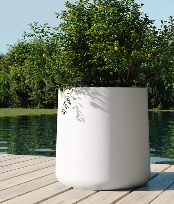Jardin Haus | Maceta Gota Rotomoldeo N40 - Blanco Jardin Haus | Maceta Gota Rotomoldeo N40 - Blanco