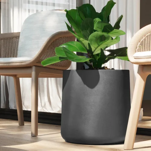 Jardin Haus | Maceta Gota Rotomoldeo N40 - Negro Jardin Haus | Maceta Gota Rotomoldeo N40 - Negro